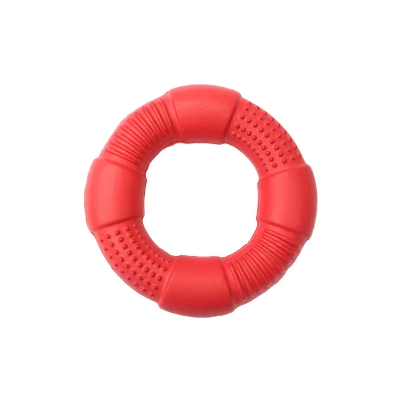 CAITEC Dog Toys Foam Ring Toy Soft Bite Ring Light Durable Floatable Bite Resistant Interactive Toy /3 Sizes