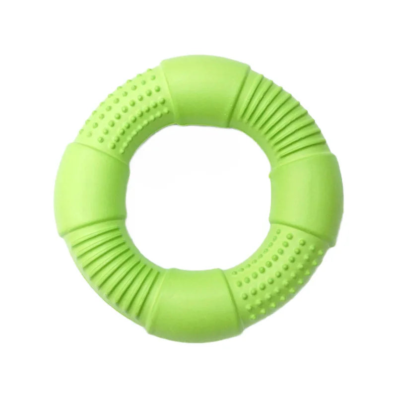 CAITEC Dog Toys Foam Ring Toy Soft Bite Ring Light Durable Floatable Bite Resistant Interactive Toy /3 Sizes