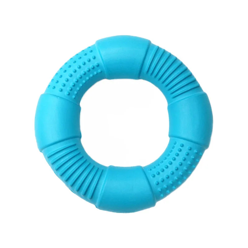 CAITEC Dog Toys Foam Ring Toy Soft Bite Ring Light Durable Floatable Bite Resistant Interactive Toy /3 Sizes