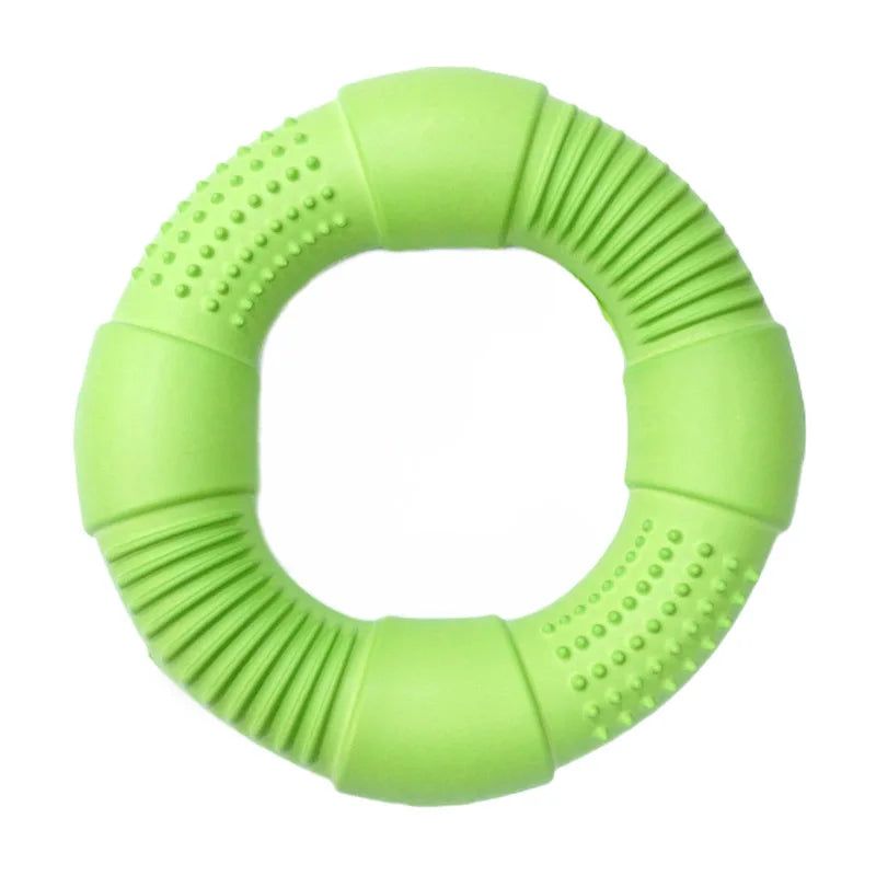 CAITEC Dog Toys Foam Ring Toy Soft Bite Ring Light Durable Floatable Bite Resistant Interactive Toy /3 Sizes