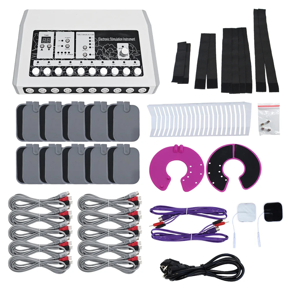 AOKO Weight Loss machine ems muscle stimulator Electrostimulation Machine Russian Waves ems Electric Muscle Stimulator massager