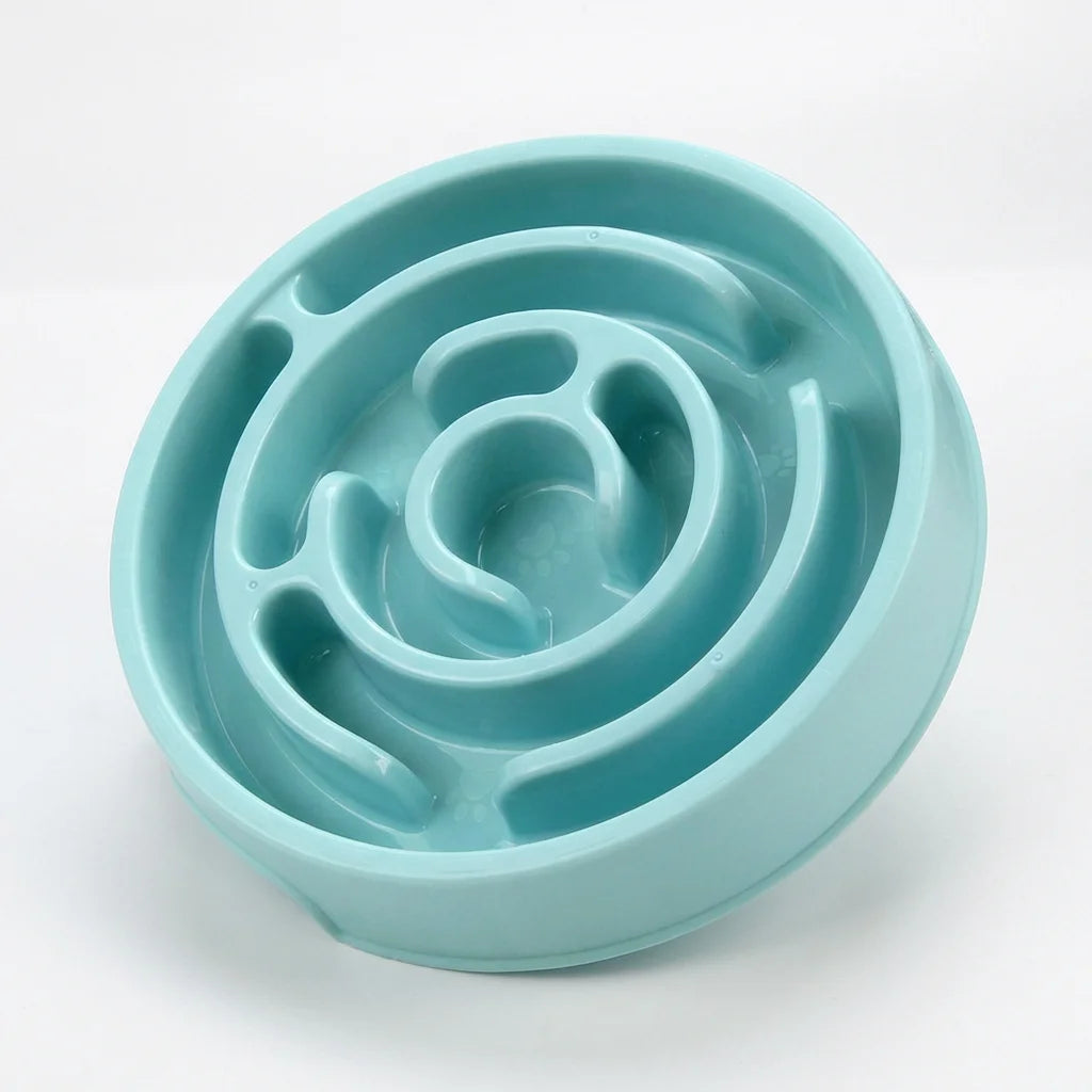 Maze Slow Feeder Dog Bowl - Non-Slip Interactive Bowl for Dogs & Cats, Prevents Bloat & Choking, Healthy Eating
