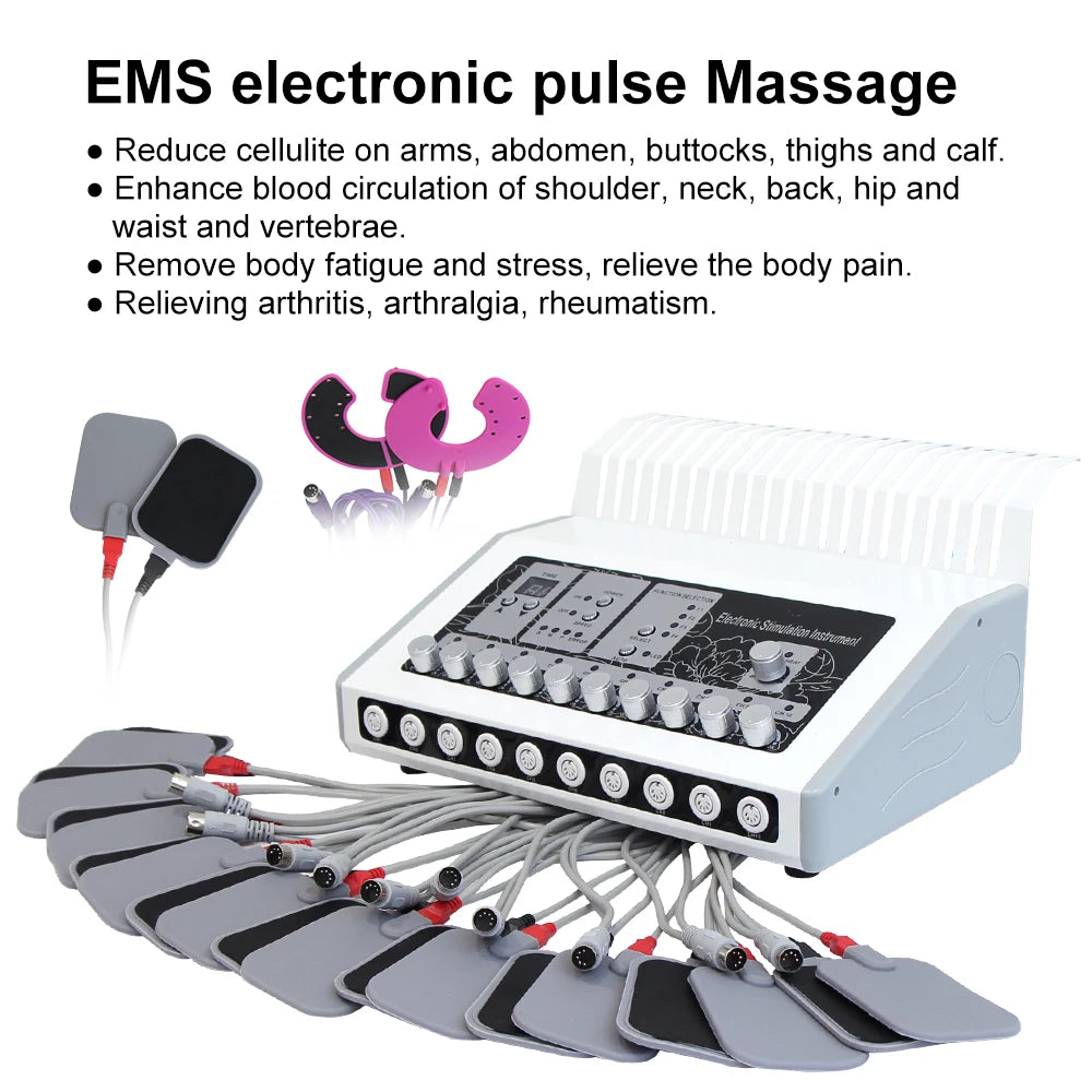 AOKO Weight Loss machine ems muscle stimulator Electrostimulation Machine Russian Waves ems Electric Muscle Stimulator massager