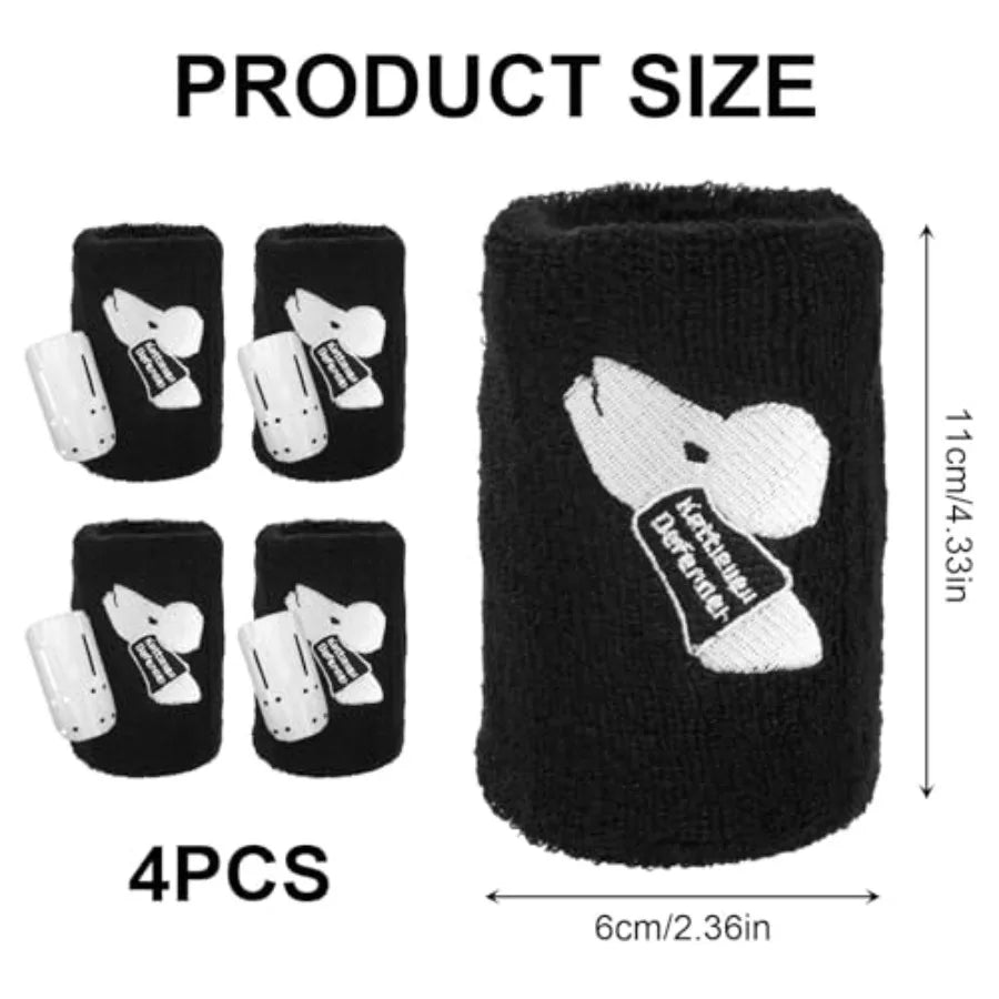Kettlebell Wrist Guards, Sweat Weighted Wristbands with Insert port, Shock-Absorbing Sleeve Protector for Athletes Fitness
