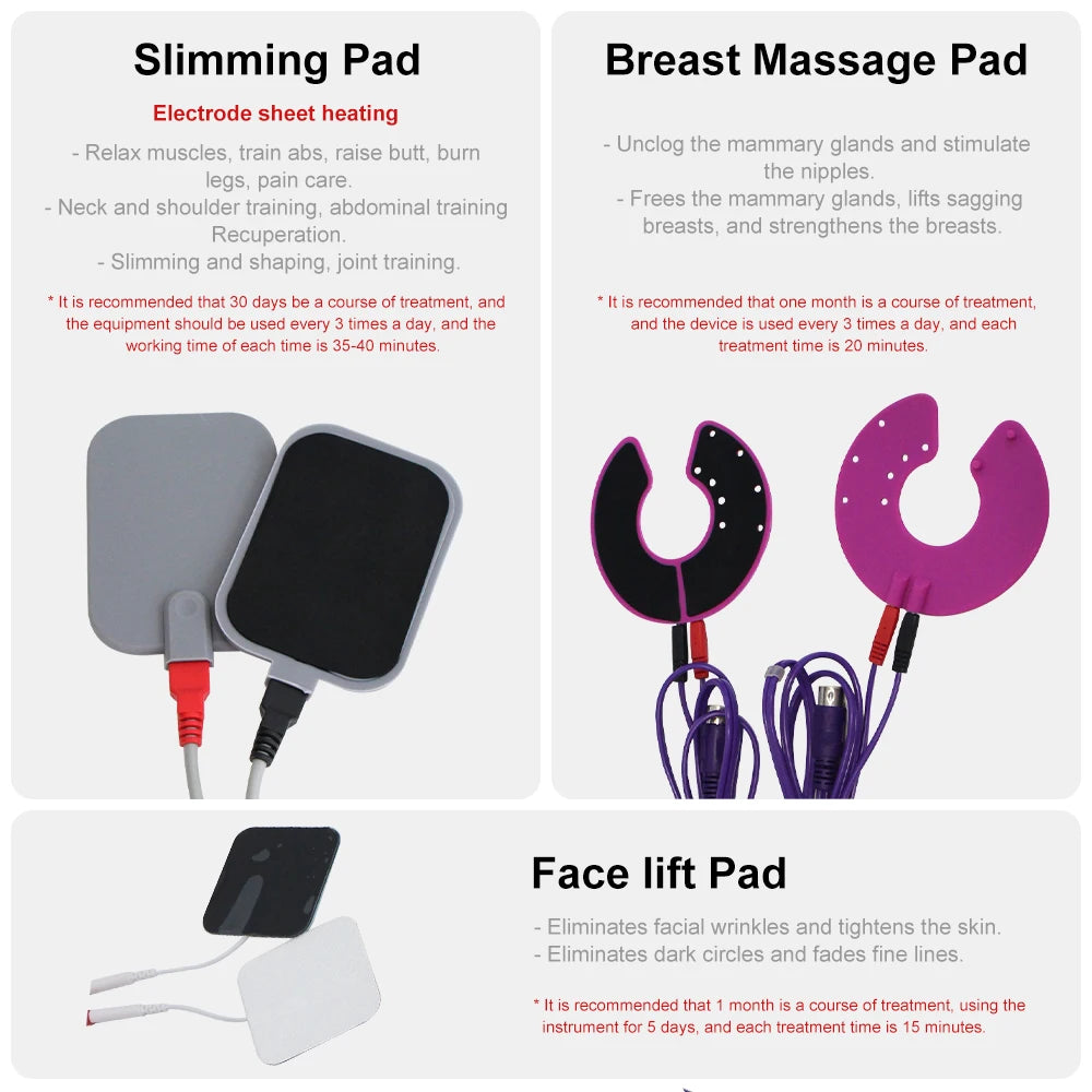 AOKO Weight Loss machine ems muscle stimulator Electrostimulation Machine Russian Waves ems Electric Muscle Stimulator massager