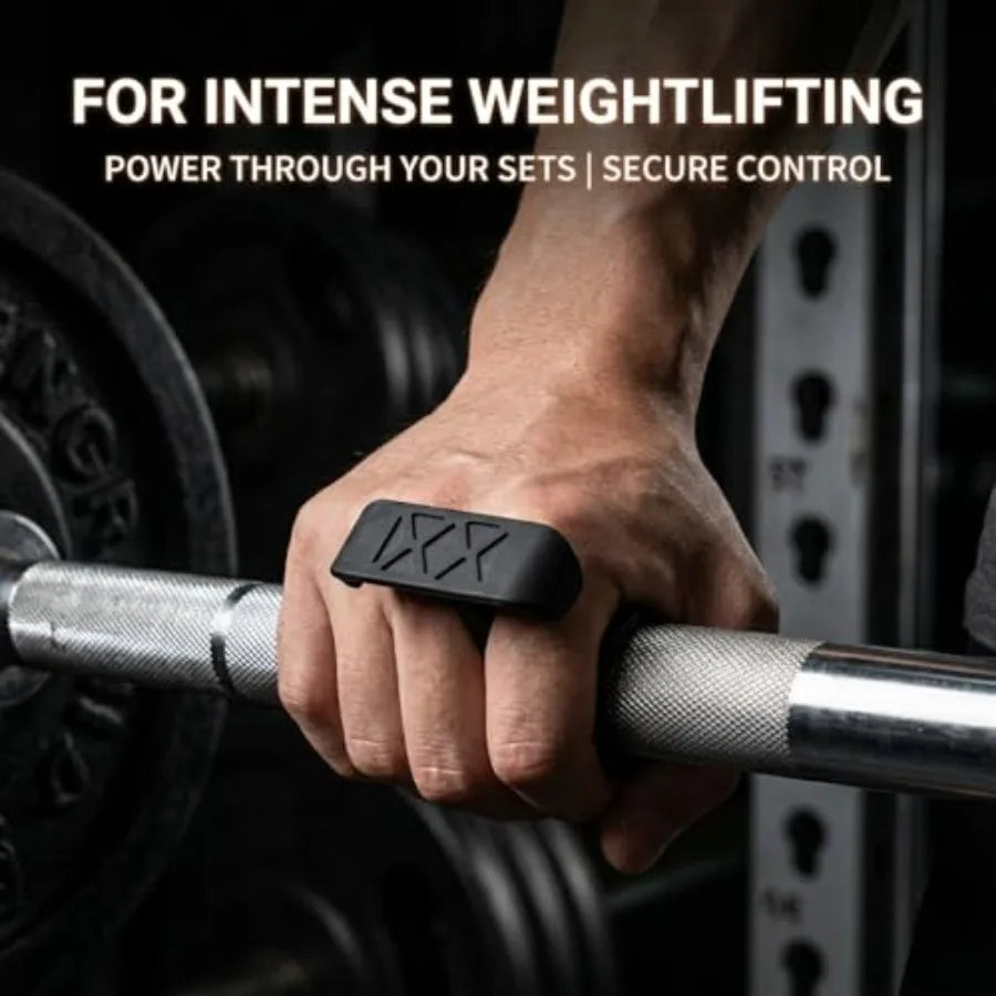 Gym Grips Anti-Slip for Weight Lifting Silicone Workout Grips Pads for Palm Callus Protection, Ergonomic