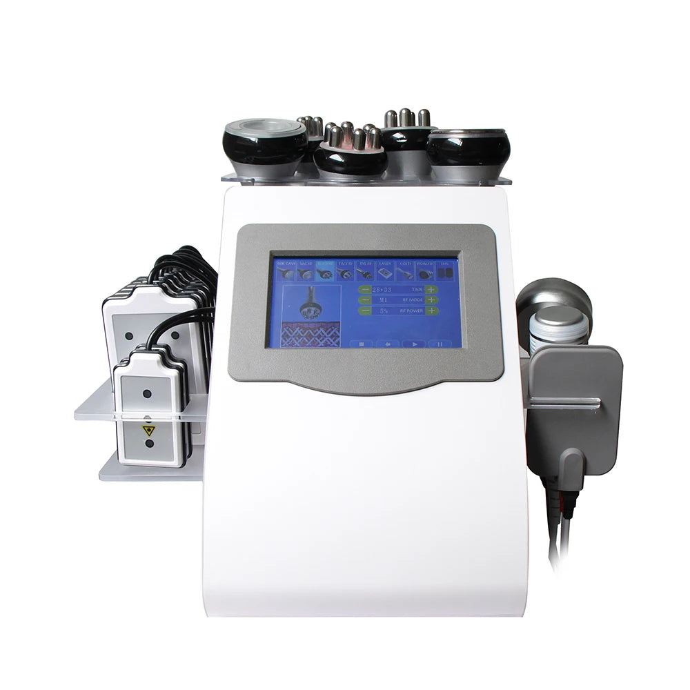 UltraSonic 80K 9 in 1 Cavitation Slimming Machine Fat Reduction Body Contouring Cellulite Removal Home Care Beauty Instrument